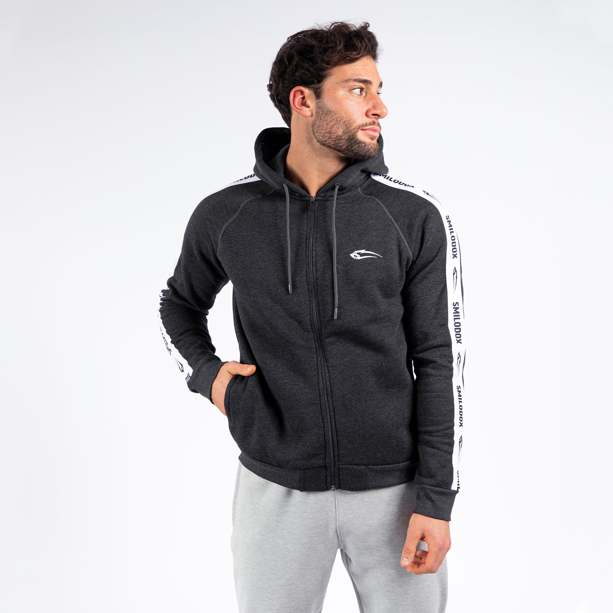 Zip Hoodie Stripe