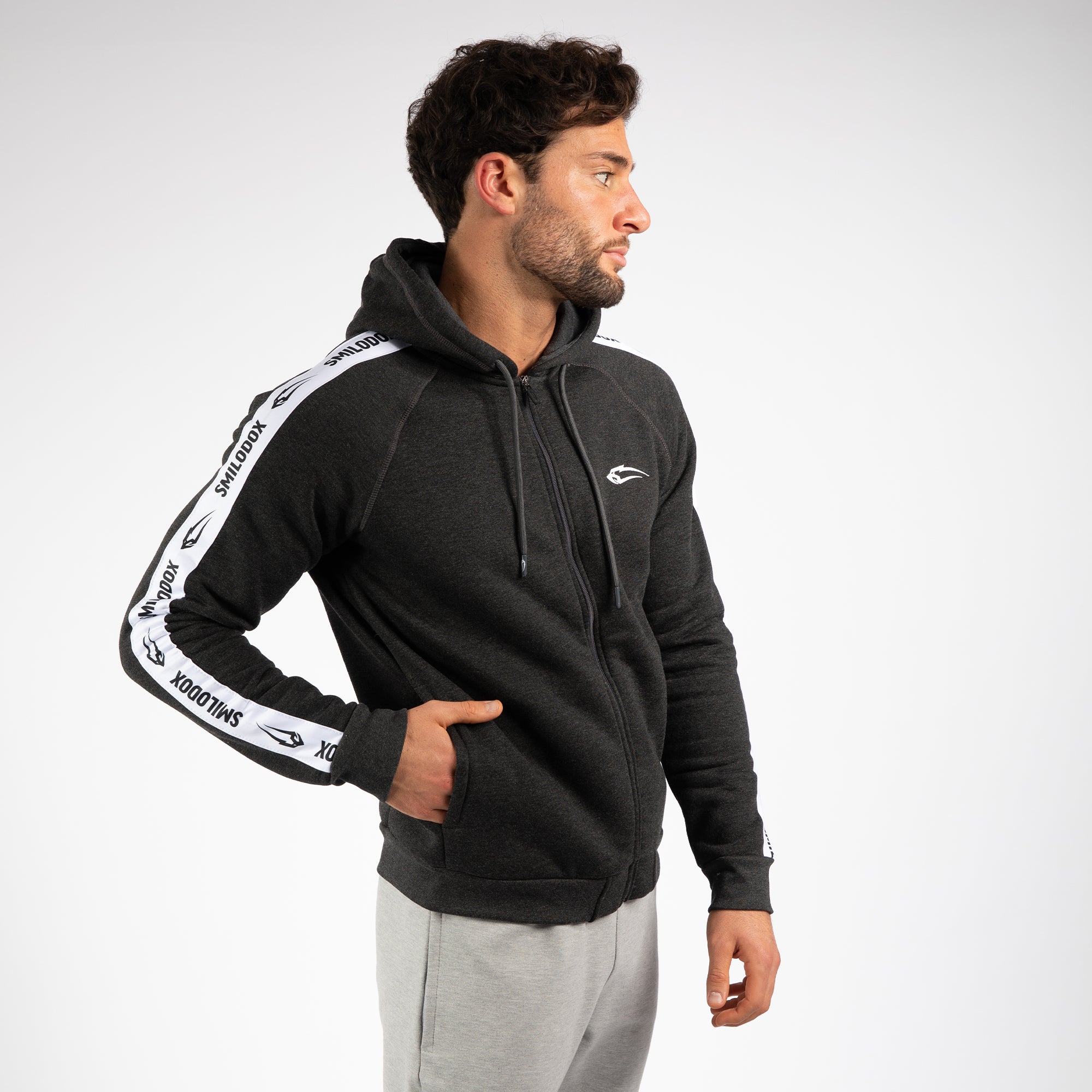 Zip Hoodie Stripe